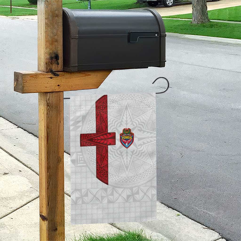 Tonga Ngatu Art Rugby Mate Ma'a Garden Flag - Polynesian Pride