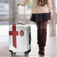 Tonga Ngatu Art Rugby Mate Ma'a Luggage Cover - Polynesian Pride