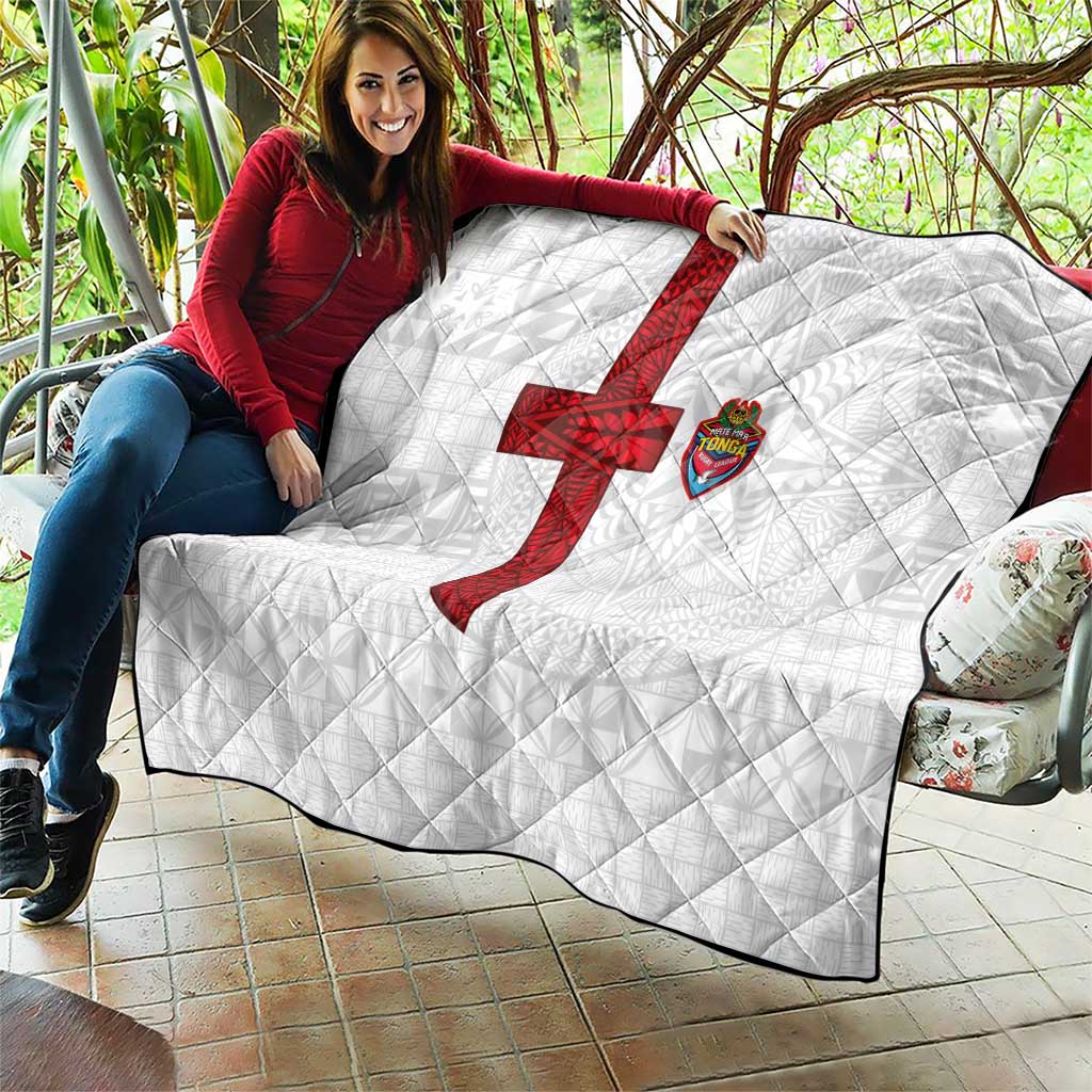 Tonga Ngatu Art Rugby Mate Ma'a Quilt - Polynesian Pride