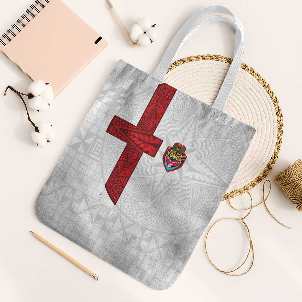 Tonga Ngatu Art Rugby Mate Ma'a Tote Bag - Polynesian Pride