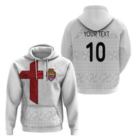 Custom Tonga Ngatu Art Rugby Mate Ma'a Zip Hoodie - Polynesian Pride
