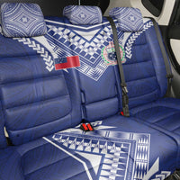 Samoa Rugby Back Car Seat Cover Pacific Motifs LT03 - Polynesian Pride