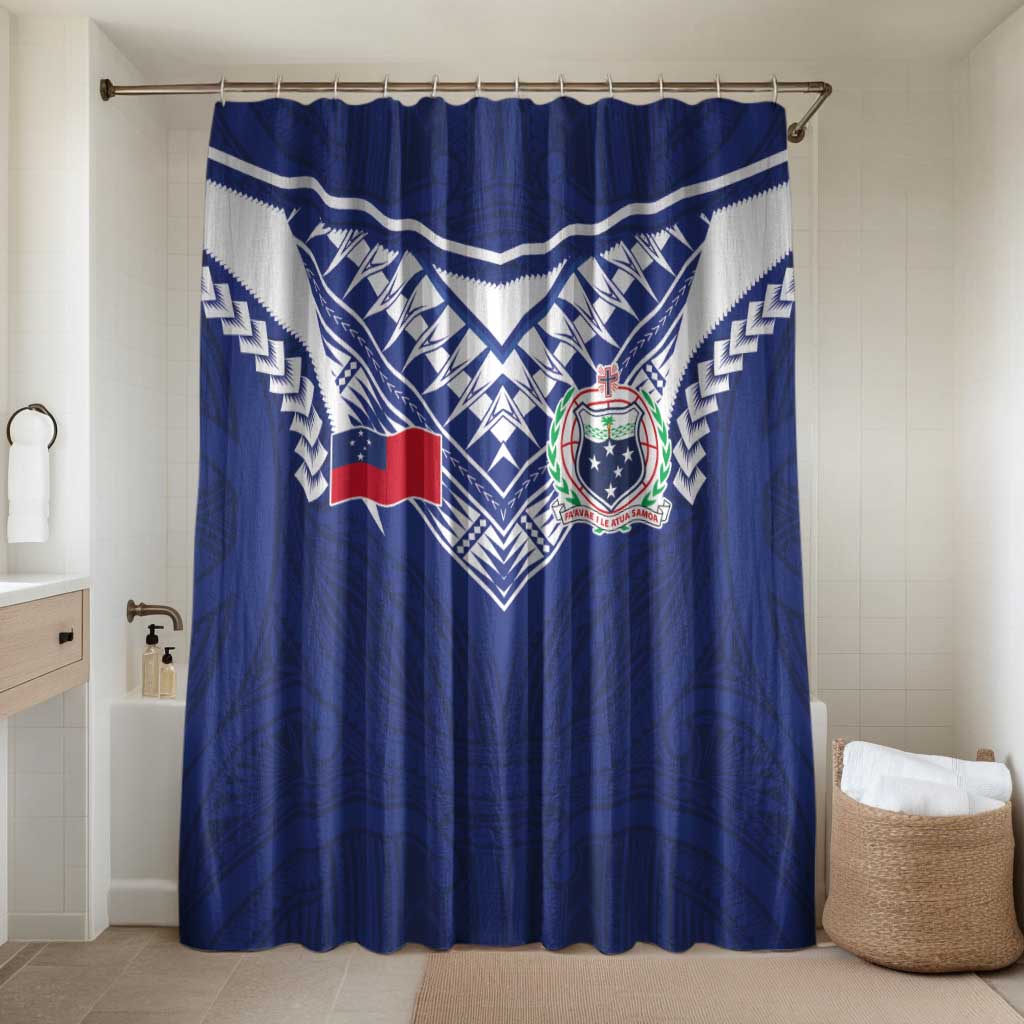 Samoa Rugby Bathroom Set Pacific Motifs - Polynesian Pride