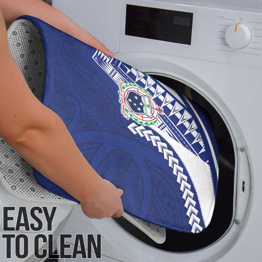 Samoa Rugby Bathroom Set Pacific Motifs - Polynesian Pride