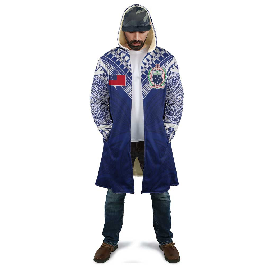 Custom Samoa Rugby Cloak Pacific Motifs - Polynesian Pride