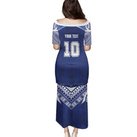 Custom Samoa Rugby Family Matching Puletasi and Hawaiian Shirt Pacific Motifs - Polynesian Pride