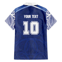 Custom Samoa Rugby Hawaiian Shirt Pacific Motifs - undefined