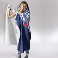 Samoa Rugby Hooded Blanket Pacific Motifs - Polynesian Pride
