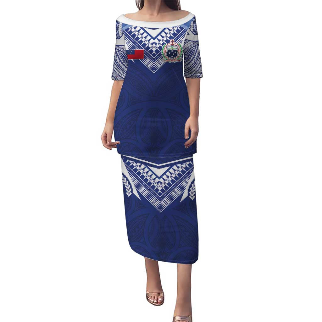 Custom Samoa Rugby Puletasi Pacific Motifs - Polynesian Pride