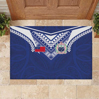Samoa Rugby Rubber Doormat Pacific Motifs - Polynesian Pride