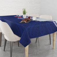 Samoa Rugby Tablecloth Pacific Motifs - Polynesian Pride