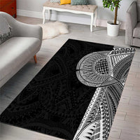 Samoan Tatau Area Rug Art Tribal Traditional Tattoos - Polynesian Pride