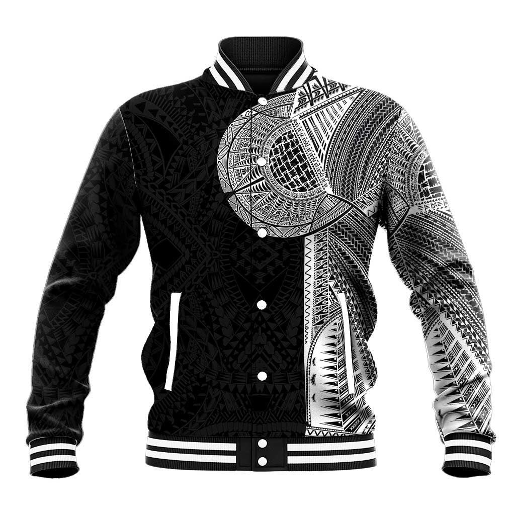 Samoan Tatau Baseball Jacket Art Tribal Traditional Tattoos - Polynesian Pride