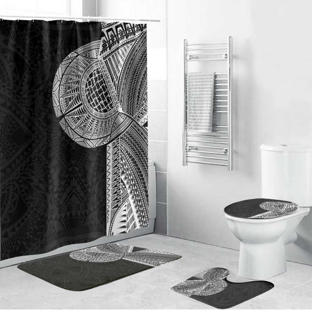 Samoan Tatau Bathroom Set Art Tribal Traditional Tattoos - Polynesian Pride