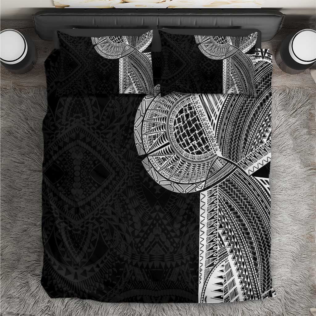 Samoan Tatau Bedding Set Art Tribal Traditional Tattoos - Polynesian Pride