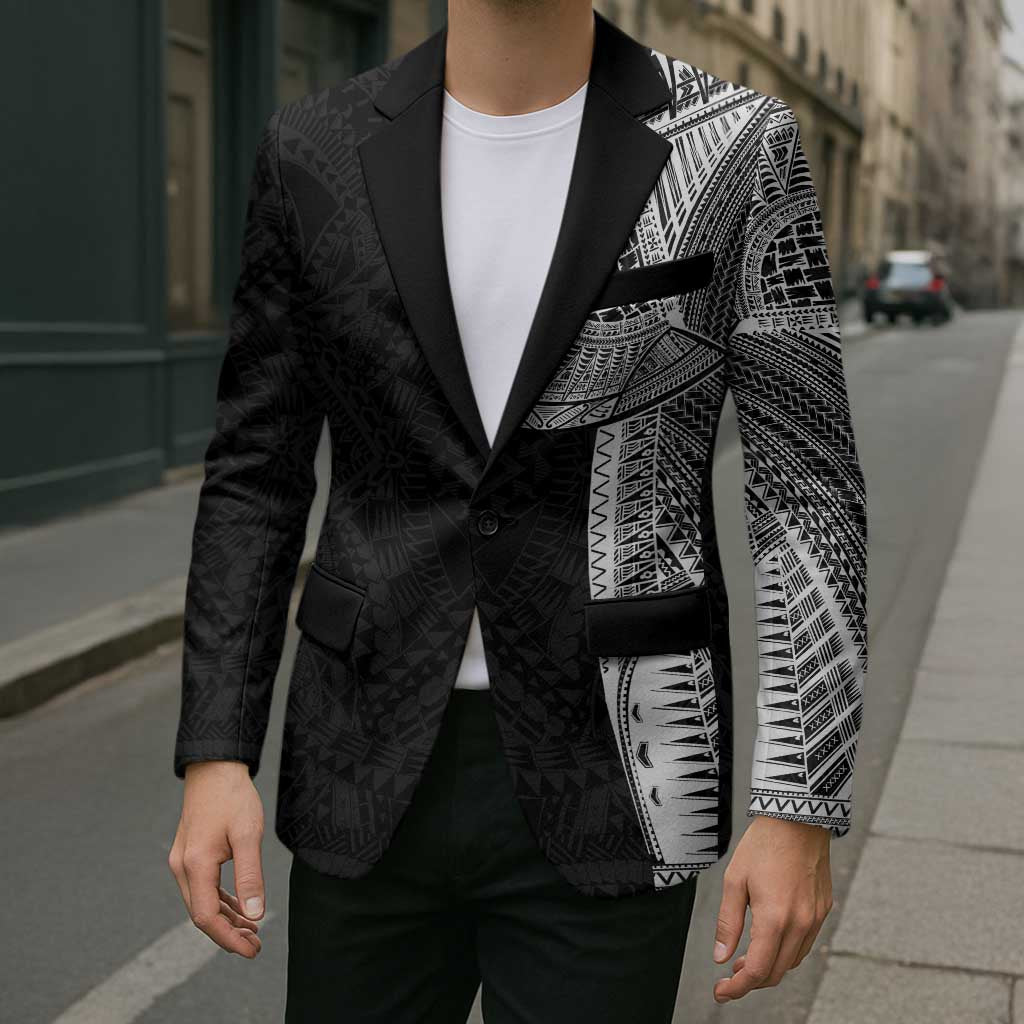 Samoan Tatau Blazer Art Tribal Traditional Tattoos - Polynesian Pride