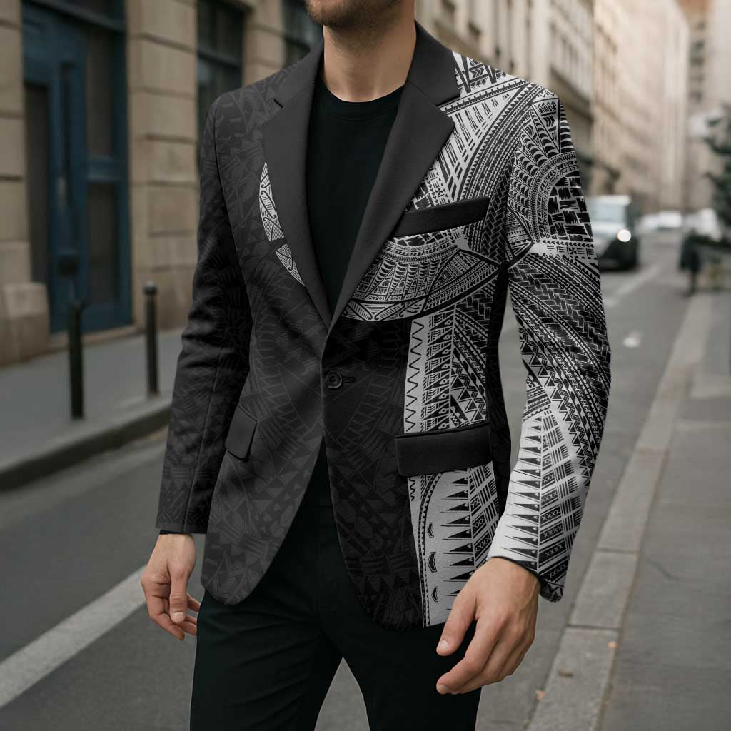 Samoan Tatau Blazer Art Tribal Traditional Tattoos - Polynesian Pride