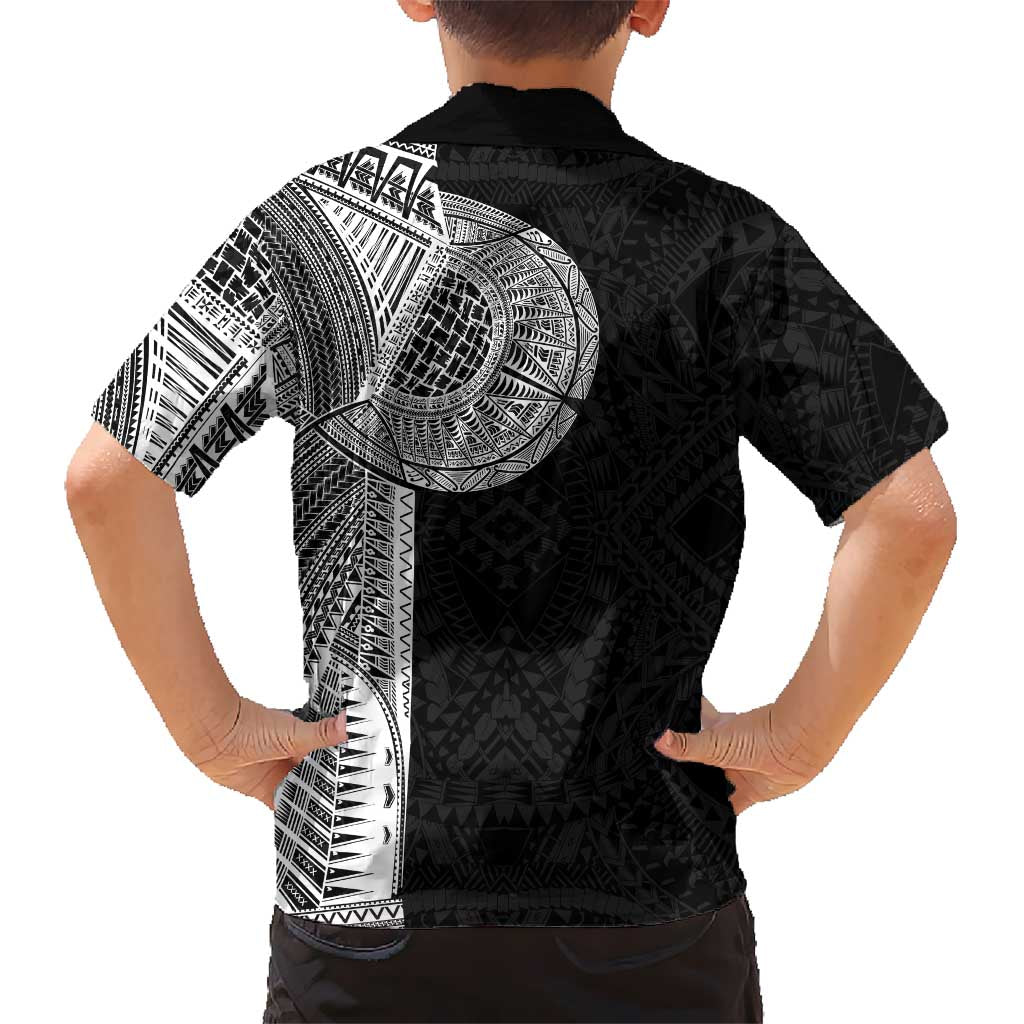 Samoan Tatau Family Matching Mermaid Dress and Hawaiian Shirt Art Tribal Traditional Tattoos - Polynesian Pride