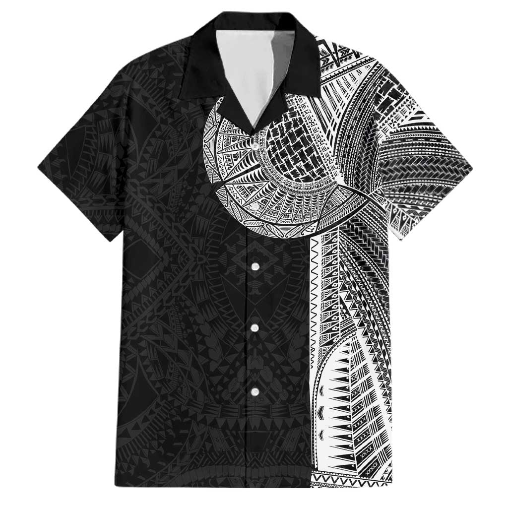 Samoan Tatau Family Matching Mermaid Dress and Hawaiian Shirt Art Tribal Traditional Tattoos - Polynesian Pride