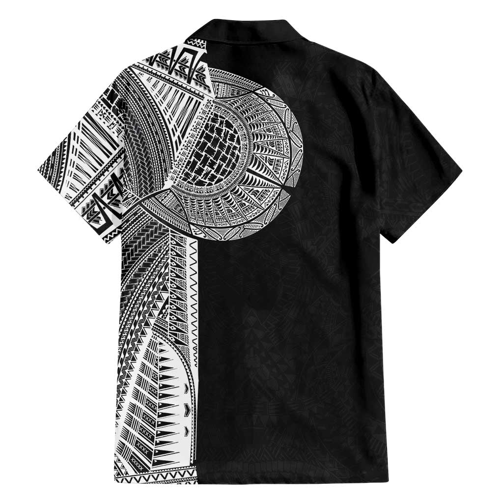 Samoan Tatau Family Matching Mermaid Dress and Hawaiian Shirt Art Tribal Traditional Tattoos - Polynesian Pride