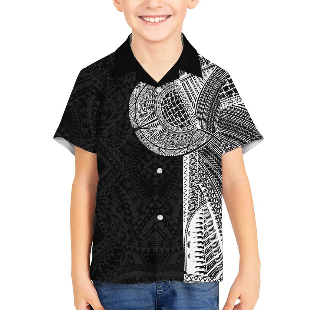 Samoan Tatau Family Matching Mermaid Dress and Hawaiian Shirt Art Tribal Traditional Tattoos - Polynesian Pride