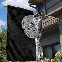 Samoan Tatau Garden Flag Art Tribal Traditional Tattoos - Polynesian Pride
