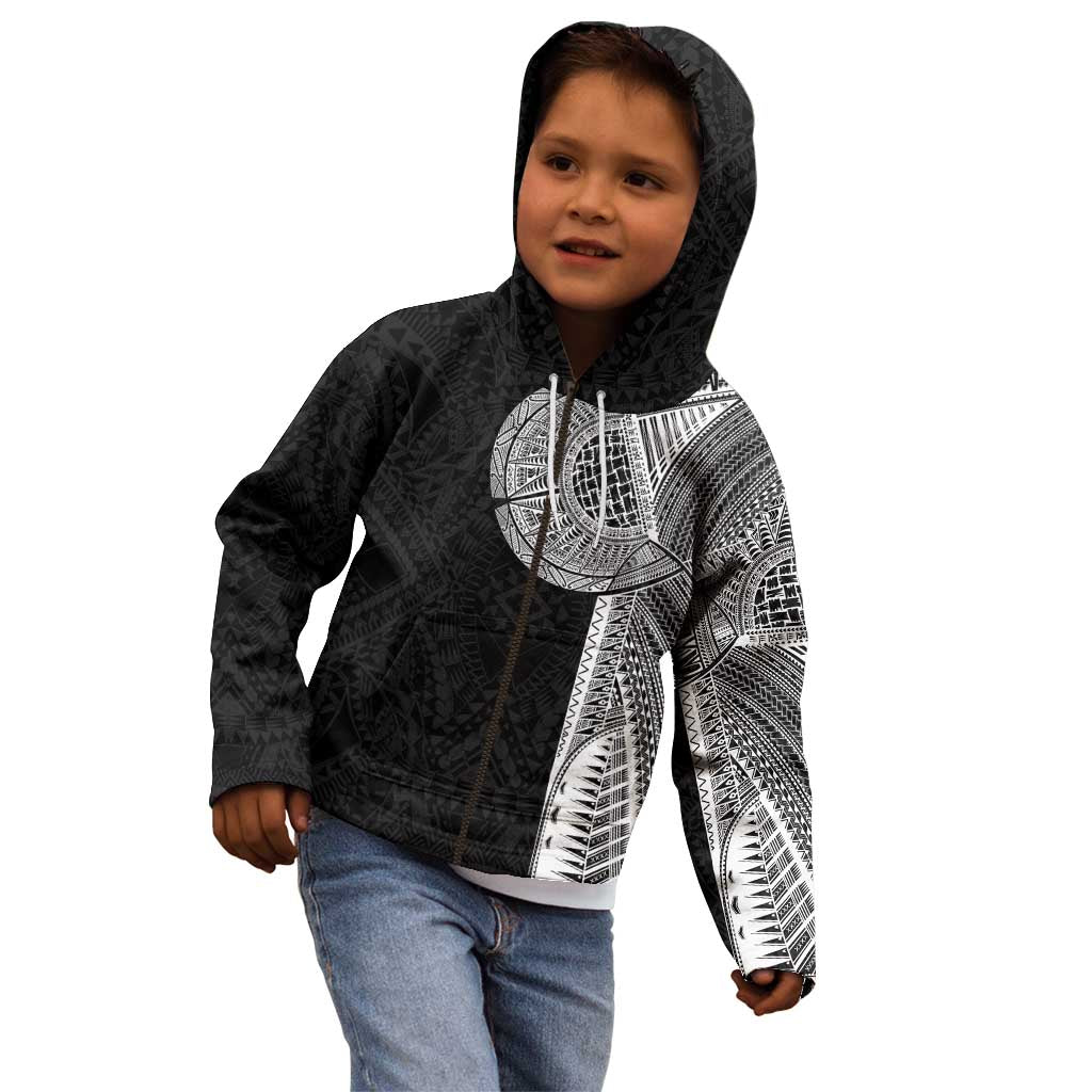 Samoan Tatau Kid Hoodie Art Tribal Traditional Tattoos - Polynesian Pride