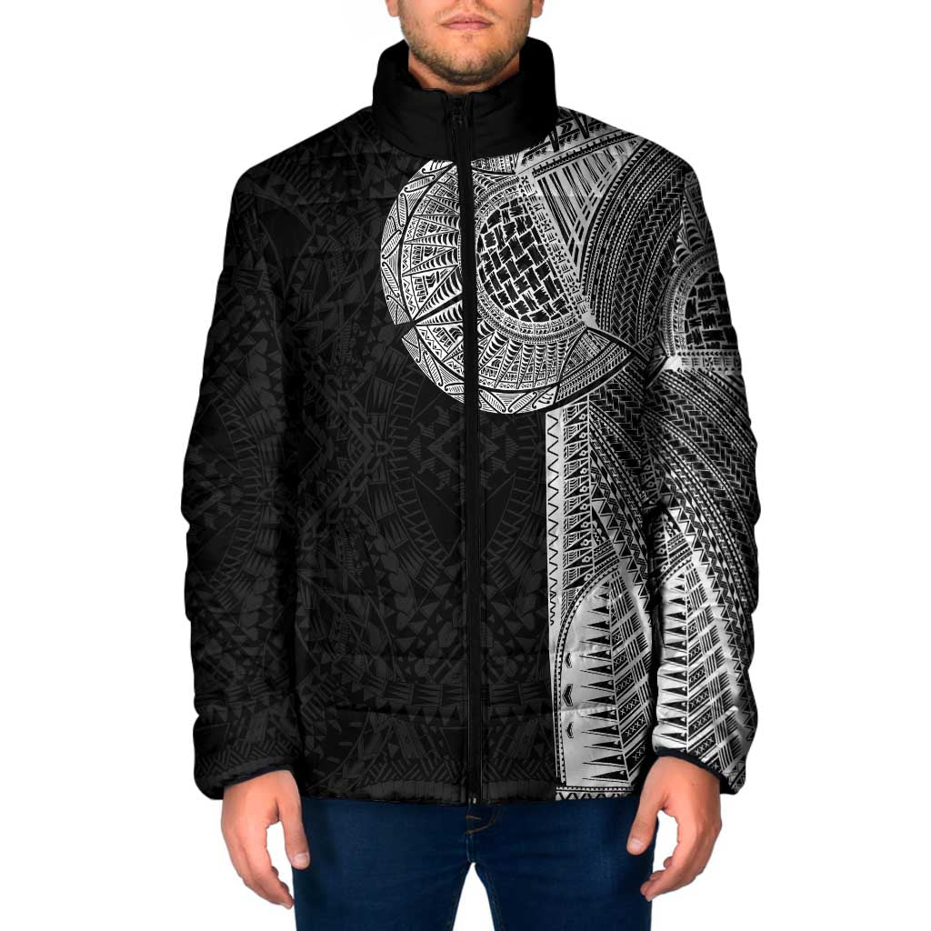 Samoan Tatau Padded Jacket Art Tribal Traditional Tattoos - Polynesian Pride