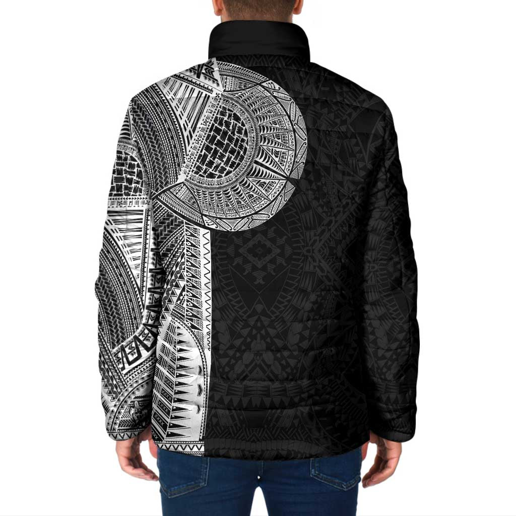 Samoan Tatau Padded Jacket Art Tribal Traditional Tattoos - Polynesian Pride