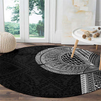 Samoan Tatau Round Carpet Art Tribal Traditional Tattoos - Polynesian Pride