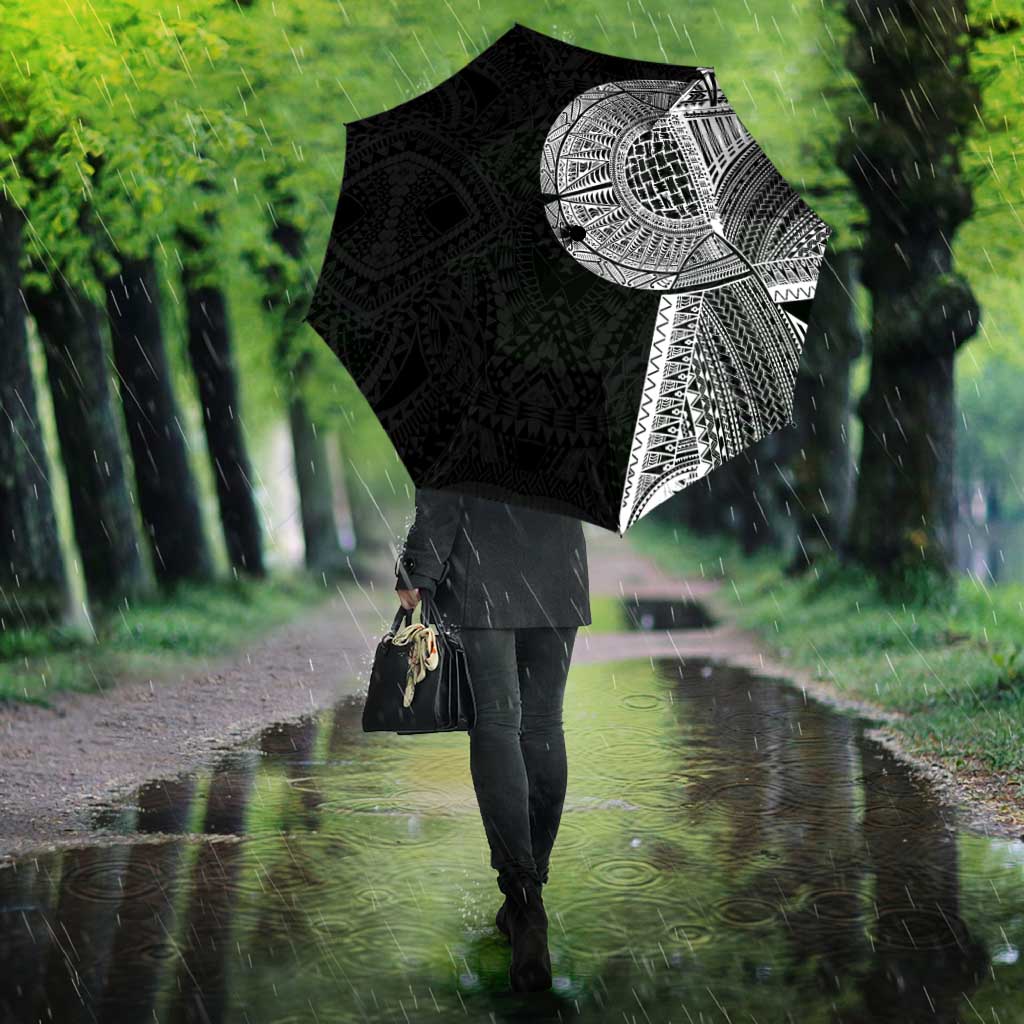 Samoan Tatau Umbrella Art Tribal Traditional Tattoos LT03 - Polynesian Pride