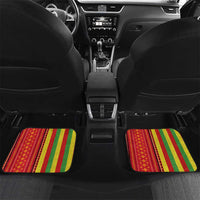 Personalised Hawaii and Philippines Together Car Mats The Emblems with Cultural Symbols Green-Yellow-Red Tricolor