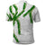 Hawaii Maile Lei Polo Shirt Aloha White Color