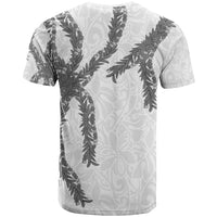 Hawaii Maile Lei T Shirt Aloha The Grey Color