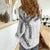 Hawaii Maile Lei Women Casual Shirt Aloha The Grey Color