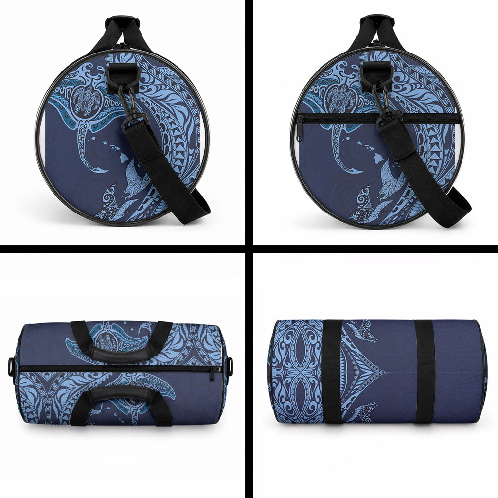 Hawaiian Manta Ray and Polynesian Tribal Tattoo Duffle Bag LT03 - Polynesian Pride