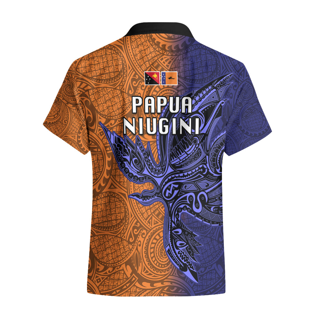 Papua New Guinea New Ireland Province Hawaiian Shirt PNG Birds Of Paradise Polynesian Arty Style LT03 - Polynesian Pride