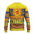 Scottish Christmas Ugly Christmas Sweater Scotland Thistle and Celtic Knot Yellow-Red Color - Polynesian Pride