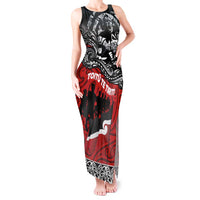 Aotearoa Toitu Te Tiriti Tank Maxi Dress Honoring Te Tiriti o Waitangi Maori Haka