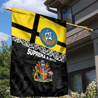 New Zealand Wellington Garden Flag The Capital's Emblems Flag and Koru Art