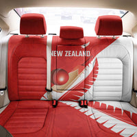 New Zealand Cricket Back Car Seat Cover Kiwi Birds Haka Dance Red Fern Sporty Style LT03 - Polynesian Pride