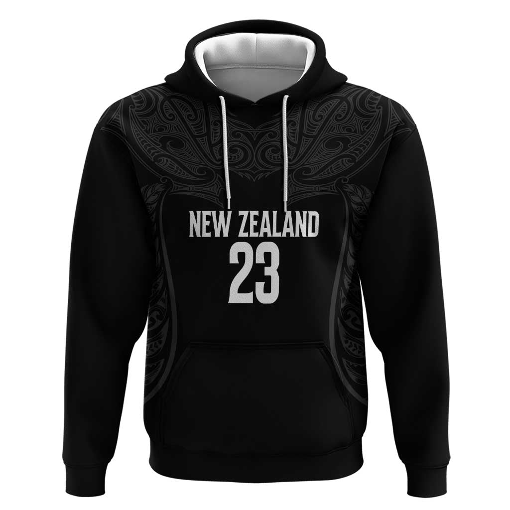 New Zealand Basketball Ta Moko Tribal Custom Hoodie