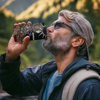 Samoa Siapo Polynesian Art 4 in 1 Can Cooler Tumbler Tropical Flowers and Tatau Pattern Brown