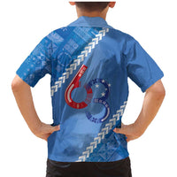 Samoa Independence Day Family Matching Mermaid Dress and Hawaiian Shirt Anniversary 63th-Siapo Art