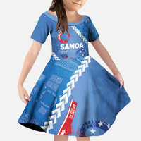 Samoa Independence Day Family Matching Mermaid Dress and Hawaiian Shirt Anniversary 63th-Siapo Art