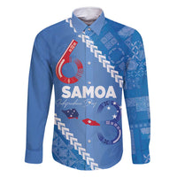 Samoa Independence Day Family Matching Summer Maxi Dress and Hawaiian Shirt Anniversary 63th-Siapo Art