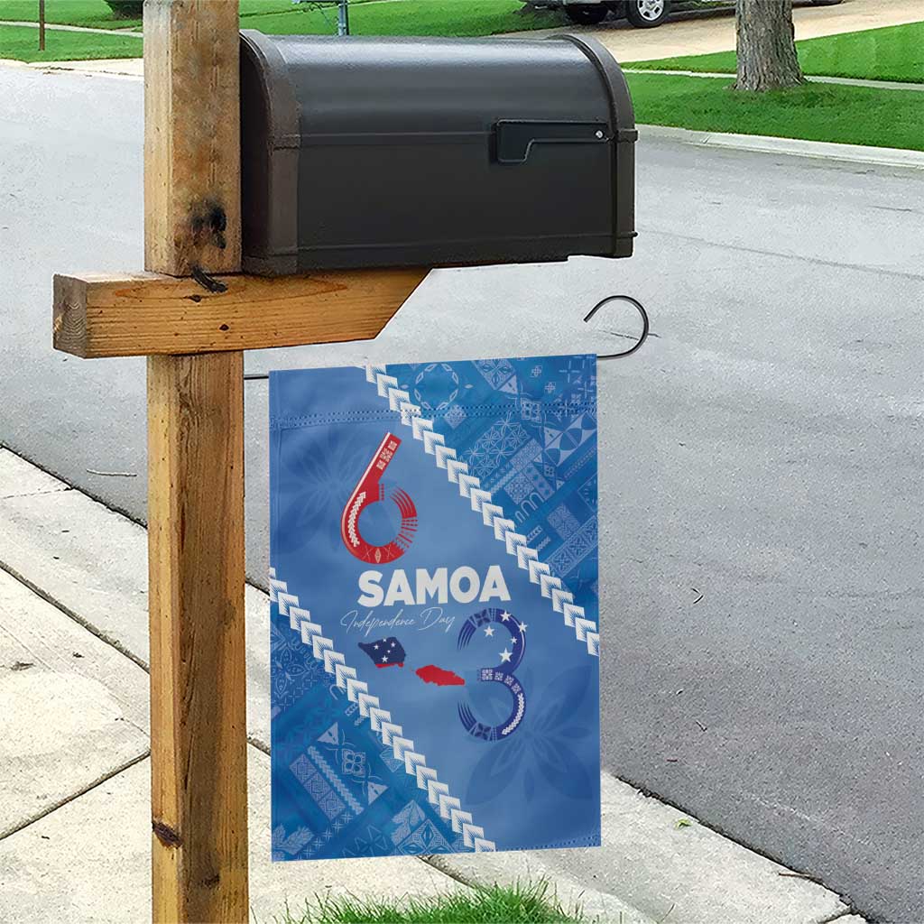 Samoa Independence Day Garden Flag Anniversary 63th-Siapo Art