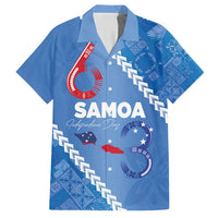 Samoa Independence Day Hawaiian Shirt Anniversary 63th-Siapo Art