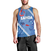 Samoa Independence Day Men Tank Top Anniversary 63th-Siapo Art