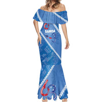 Samoa Independence Day Mermaid Dress Anniversary 63th-Siapo Art
